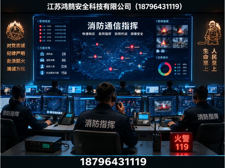 张家口应急指挥系统展示图
